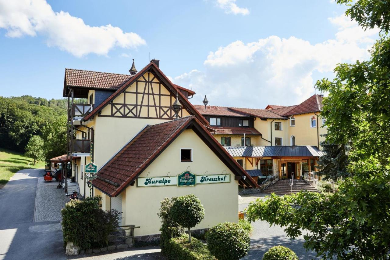 Landhotel Kuralpe Kreuzhof Lautertal  エクステリア 写真