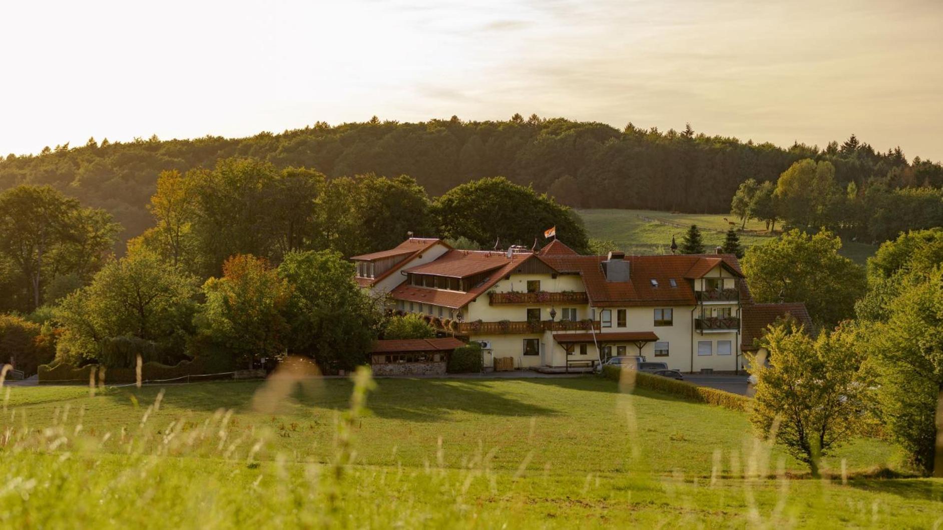 Landhotel Kuralpe Kreuzhof Lautertal  エクステリア 写真